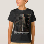 BlackTechnology Circuit Board Electronic Computer. T-shirt (Voorkant)