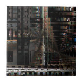 BlackTechnology Circuit Board Electronic Computer. Tegeltje (Voorkant)