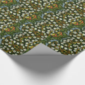Blackthorn, beroemd patroon van William Morris Cadeaupapier (Hoek)