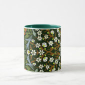 Blackthorn, beroemd patroon van William Morris Mok (Midden)