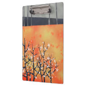 Blackthorn Blossom Spring Landscape Coral Klembord (Links)