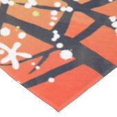 Blackthorn Blossom Spring Landscape Painting Tafelkleed (Gekanteld)