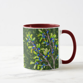 Blackthorn donkergroen mok