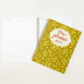 Blackthorn gold gepersonaliseerd planner (Display)