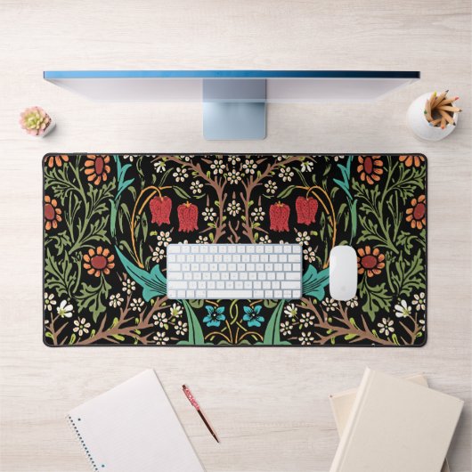 Blackthorn Meadow Floral William Morris Bureaumat (Kantoor 1)