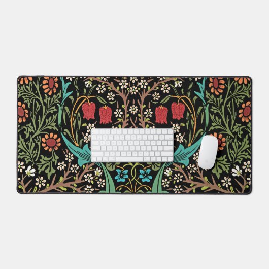 Blackthorn Meadow Floral William Morris Bureaumat (Keyboard & Muis)