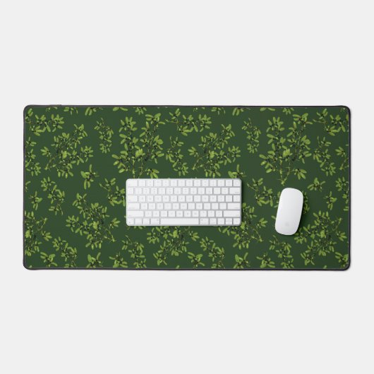 Blackthorn Patroon Diep Groen Bureaumat (Keyboard & Muis)