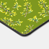 Blackthorn Patroon Groen Bureaumat (Hoek)