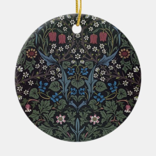 'Blackthorn' wandpapier, 1892 Keramisch Ornament (Voorkant)
