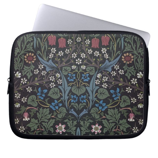 'Blackthorn' wandpapier, 1892 Laptop Sleeve (Voorkant)