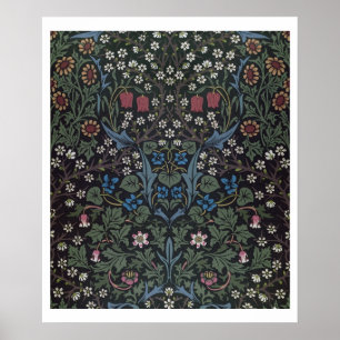 'Blackthorn' wandpapier, 1892 Poster