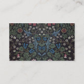 'Blackthorn' wandpapier, 1892 Visitekaartje (Achterkant)