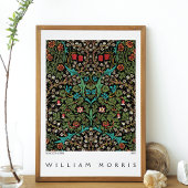 Blackthorn Wildflowerweide William Morris Poster