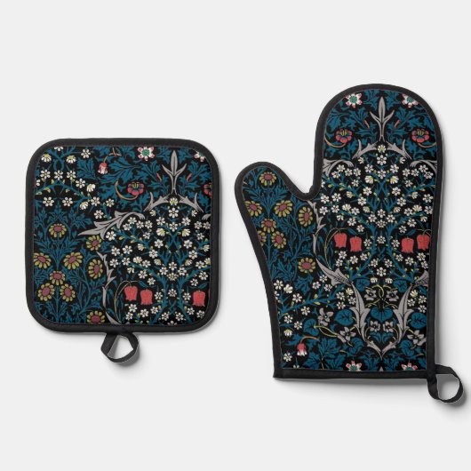 Blackthorn, William Morris Ovenwant & Pannenlap Set (Voorkant)