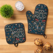 Blackthorn, William Morris Ovenwant & Pannenlap Set (Top down)