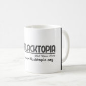 Blacktopia Classic Coffee & Tea Mok (Voorkant rechts)