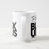 BLACKULO.US™ "Tot in de kern!" – Founders Flex 🔥 Grote Koffiekop (Achterkant)