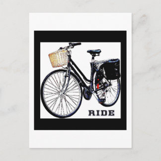 BlackVintage Bike Ride Briefkaart