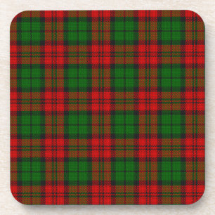 Blackwatch Campbell Tartan Rood Groen Plaid Bier Onderzetter