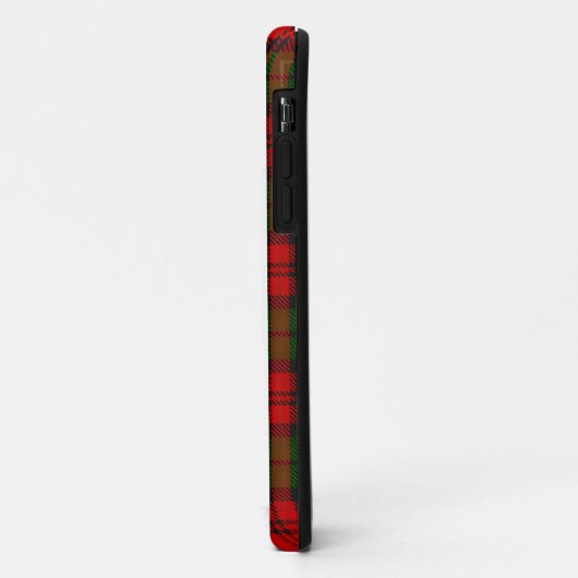 Blackwatch Campbell Tartan Rood Groen Plaid Case-Mate iPhone Case (Achterkant/links)