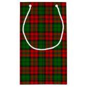 Blackwatch Campbell Tartan Rood Groen Plaid Klein Cadeauzakje (Achterkant)