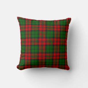 Blackwatch Campbell Tartan Rood Groen Plaid Kussen