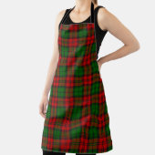 Blackwatch Campbell Tartan Rood Groen Plaid Schort (Insitu)