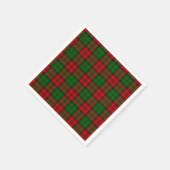 Blackwatch Campbell Tartan Rood Groen Plaid Servet (Hoek)