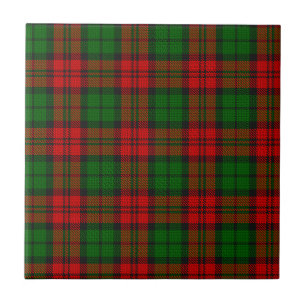 Blackwatch Campbell Tartan Rood Groen Plaid Tegeltje