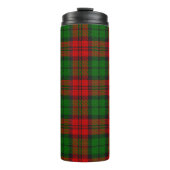 Blackwatch Campbell Tartan Rood Groen Plaid Thermosbeker (Voorkant)