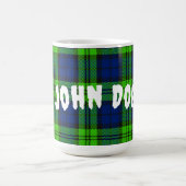 Blackwatch Plaid Tartan aanpassen Koffiemok (Center)