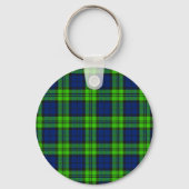 Blackwatch Plaid Tartan aanpassen Sleutelhanger (Achterkant)
