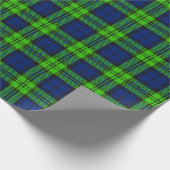 Blackwatch Plaid Tartan Cadeaupapier (Hoek)