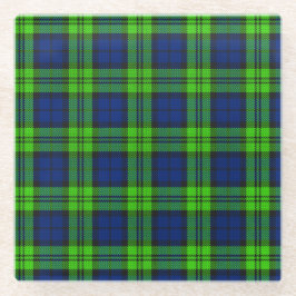 Blackwatch Plaid Tartan Glazen Onderzetter