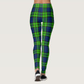 Blackwatch Plaid Tartan Leggings (Achterkant)