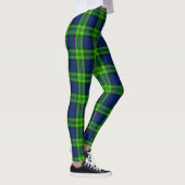 Blackwatch Plaid Tartan Leggings (Rechts)