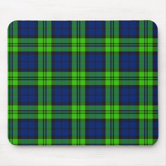Blackwatch Plaid Tartan Muismat (Voorkant)
