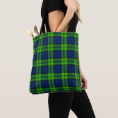 Blackwatch Plaid Tartan Tote Bag (Dichtbij)