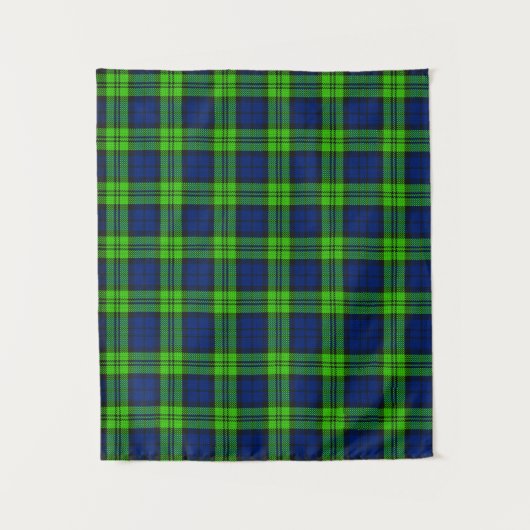 Blackwatch Plaid Tartan Wandkleed (Voorkant)
