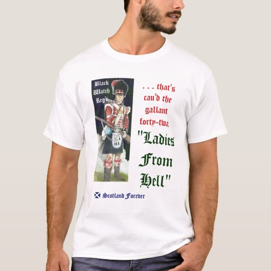 BlackWatch T-shirt (Voorkant)