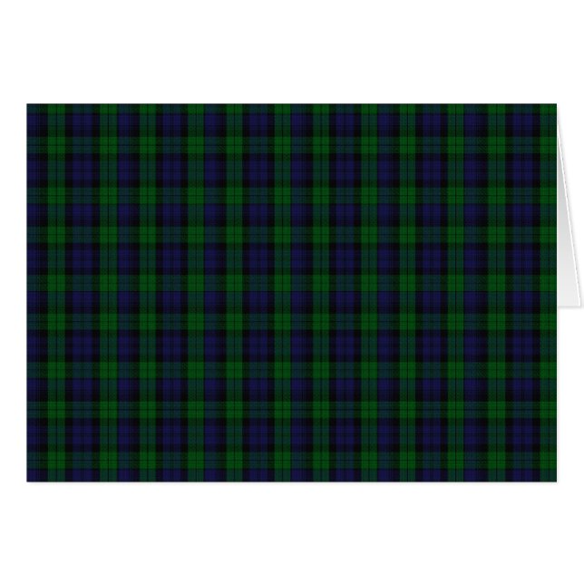 Blackwatch Tartan (Voorkant Horizontaal)