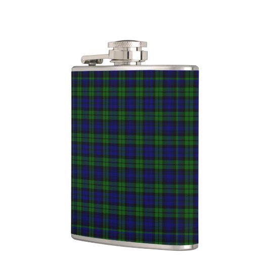 Blackwatch tartan Campbell clan Heupfles (Links)