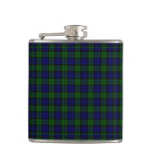 Blackwatch tartan Campbell clan Heupfles (Voorkant)