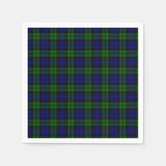 Blackwatch tartan Campbell clan Servet (Voorkant)