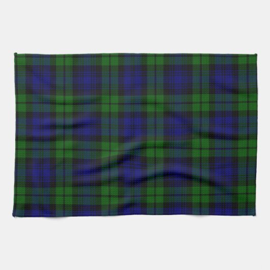 Blackwatch tartan Campbell clan Theedoek (Horizontaal)