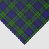 Blackwatch Tartan Campbell Clan Tissuepapier (Detail)