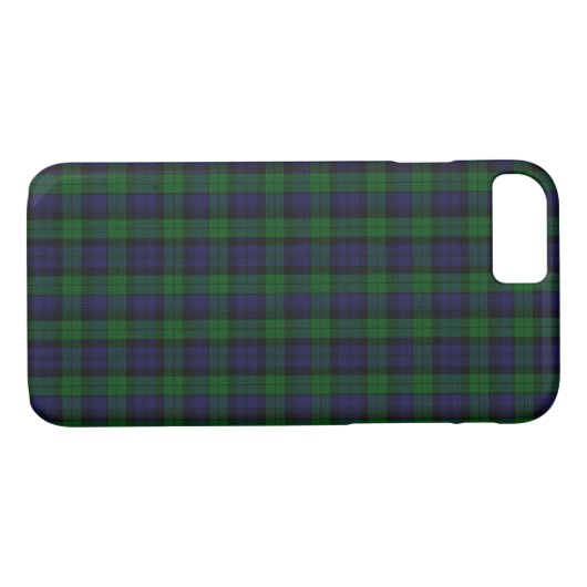 Blackwatch Tartan Case-Mate iPhone Case (Achterkant (Horizontaal))