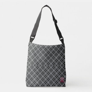 Blackwatch Tartan Crossbody Tas