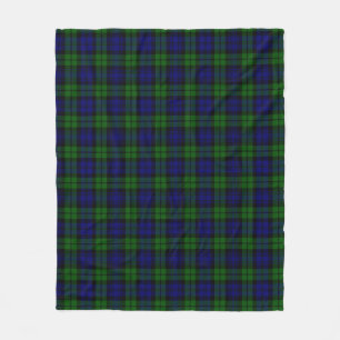 Blackwatch Tartan Fleece Deken