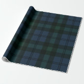 Blackwatch Tartan inpakpapier (Uitgerold)